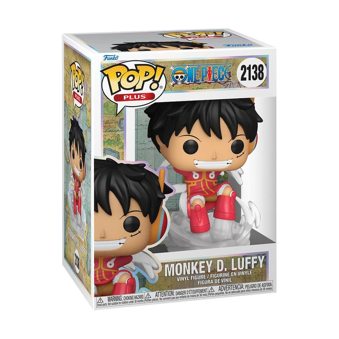 Funko Pop Plus One Piece Monkey D Luffy Egghead Arc Vinyl Figure