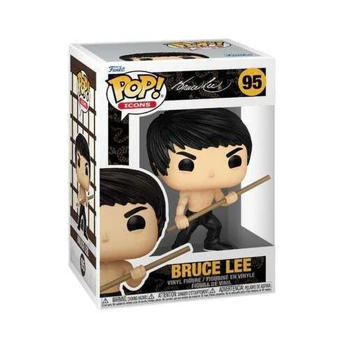 Funko Pop Icons Bruce Lee Bruce Lee με Bo Staff Vinyl Figure 95