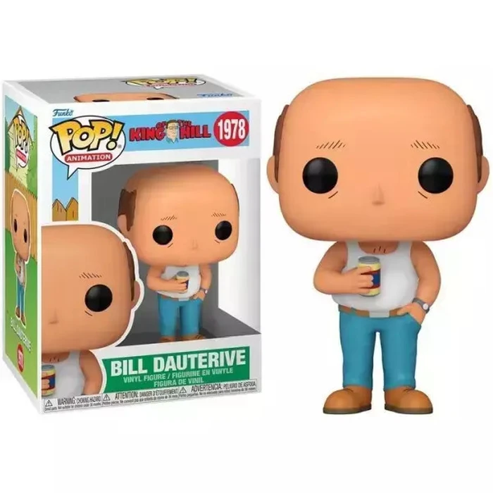 Funko Pop Animation King of the Hill Bill Dauterive Vinyl Figure