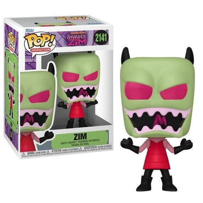 Funko Pop Animation Invader Zim Zim Vinyl Figure