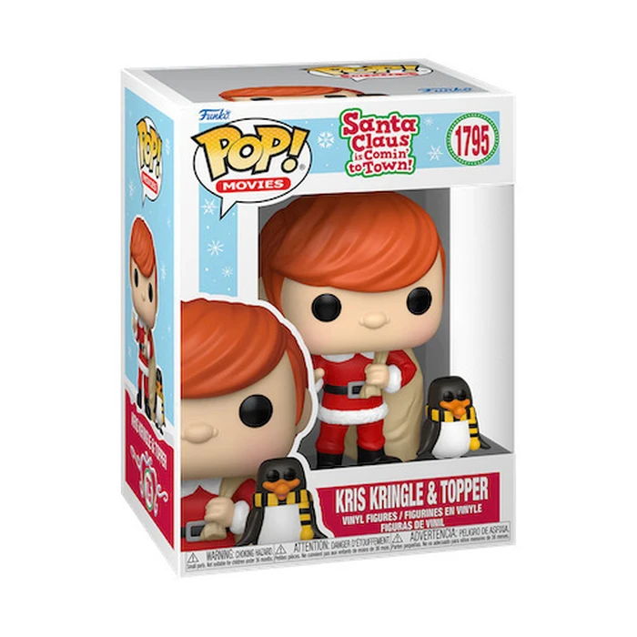 Funko Pop Movies Santa Claus is Comin To Town Kris Kringle και Topper