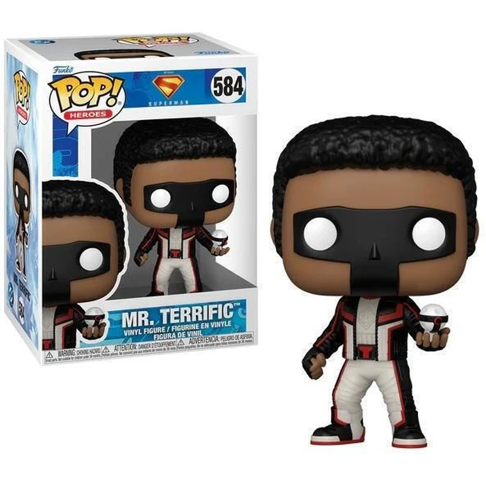 Funko Pop Heroes Superman Mr Terrific Vinyl Figure
