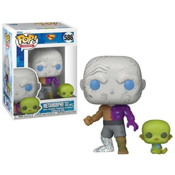 Funko Pop Ηρώες Superman Metamorpho με Baby Joey