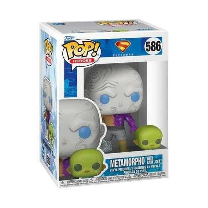 Funko Pop Ηρώες Superman Metamorpho με Baby Joey
