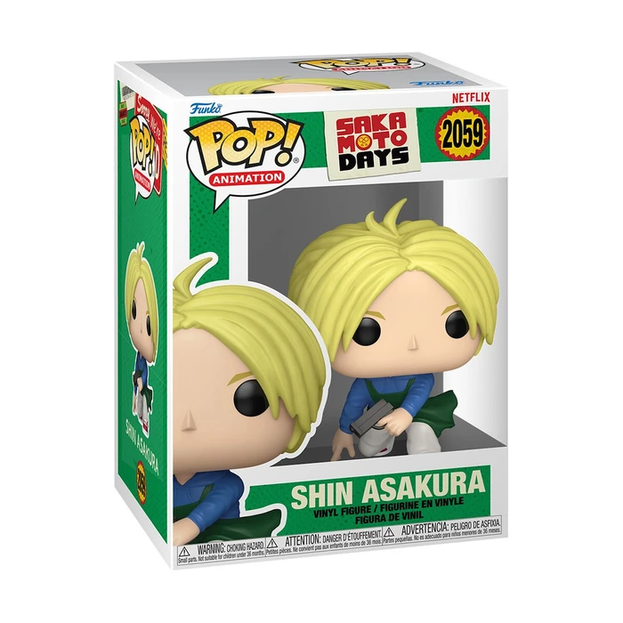 Funko Pop Animation Sakamoto Days Shin Asakura Vinyl Figure
