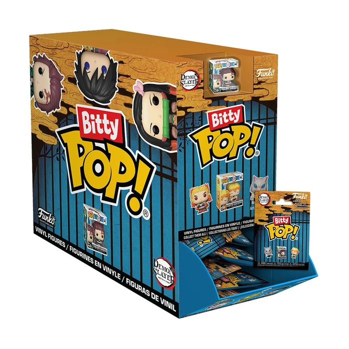 Funko Bitty Pop! Singles: Demon Slayer (Τυχαίο/Blind Bag) Βινυλική Φιγούρα