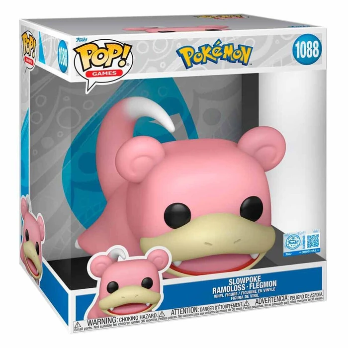 Funko Pop Jumbo Pokemon Slowpoke Special Edition Vinyl Figure