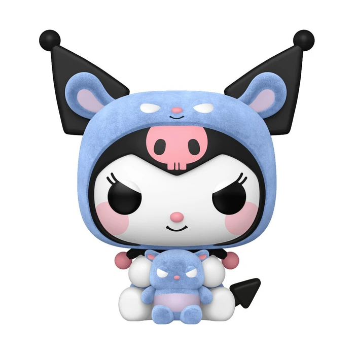 Funko Pop Κουρόμι Φιγούρα Βινυλίου Kuromi as Baku Flocked
