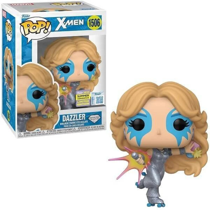 Funko Pop Marvel X Men Dazzler Diamond Edition Convention Special Edition Bobble Head Vinyl Figure