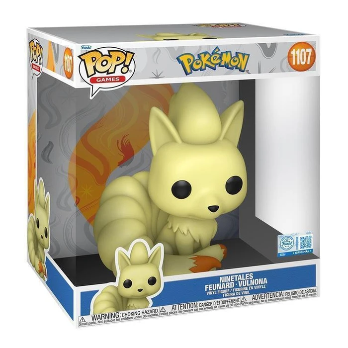 Funko Pop Jumbo Pokemon Ninetales Special Edition Vinyl Figure