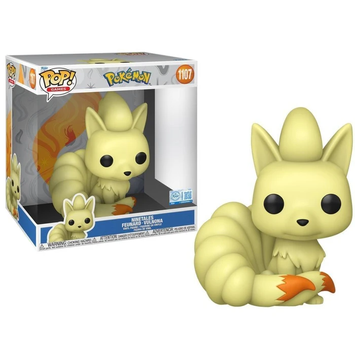 Funko Pop Jumbo Pokemon Ninetales Special Edition Vinyl Figure