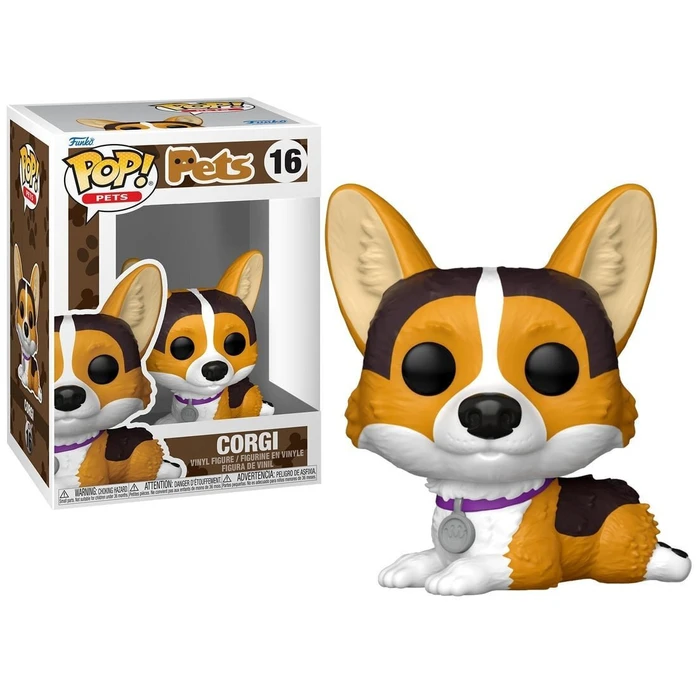 Funko Pop Pets Corgi Vinyl Figure 16