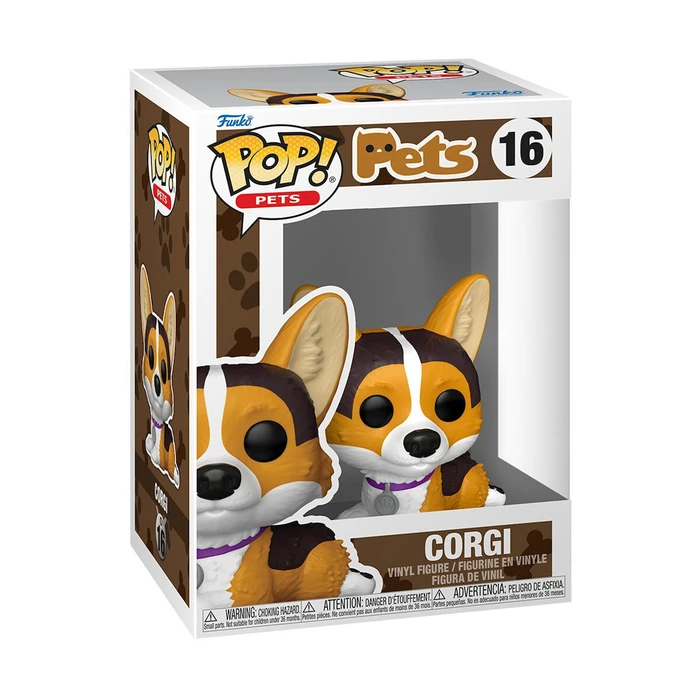 Funko Pop Pets Corgi Vinyl Figure 16