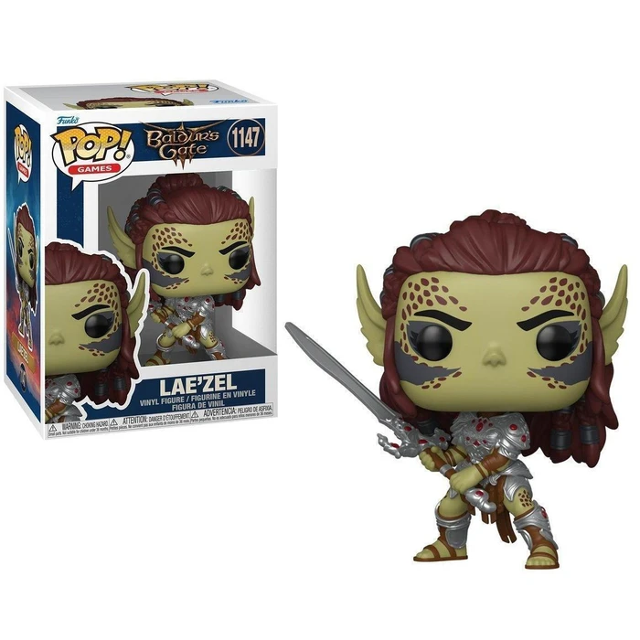 Funko Pop Games Baldurs Gate Laezel με Σπαθί 1147