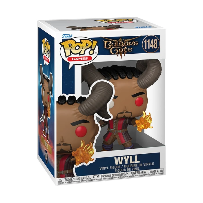 Funko Pop Games Baldurs Gate Wyll Vinyl Figure
