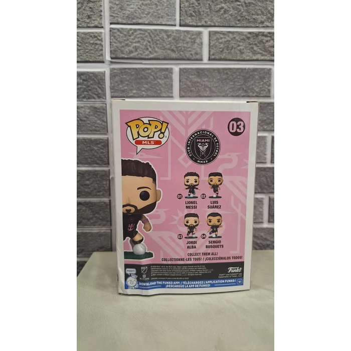 Funko Φιγούρα Βινυλίου Football MLS Inter Miami Jordi Alba Away