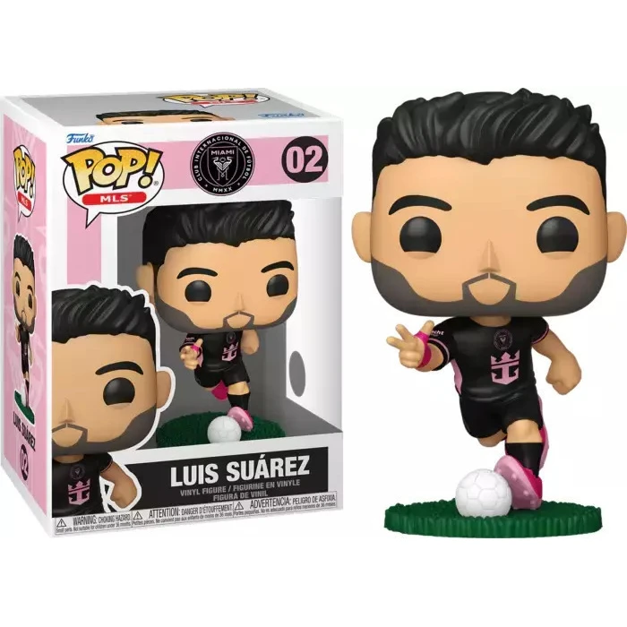Funko Φιγούρα Βινυλίου Football MLS Inter Miami Luis Suarez Away 02