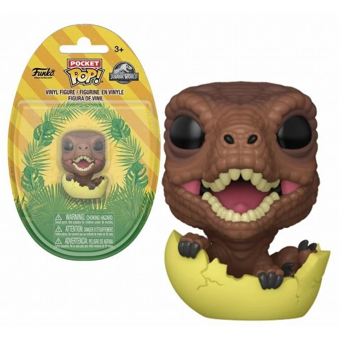 Funko Pocket Pop Singles Jurassic World Spring Velociraptor Hatchling Vinyl Figure