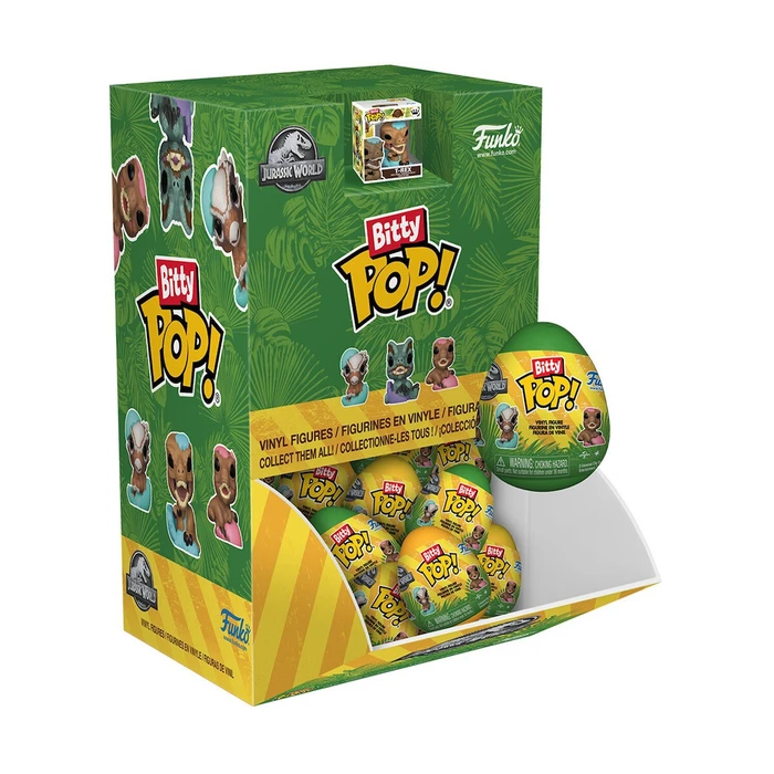 Funko Bitty Pop Easter Eggs Jurassic Park Blind Bag Random Vinyl Figures