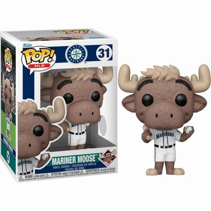 Funko Pop! MLB: Mariners - Mariner Moose Vinyl Figure (Funko Pop! Sports, MPN 89131)