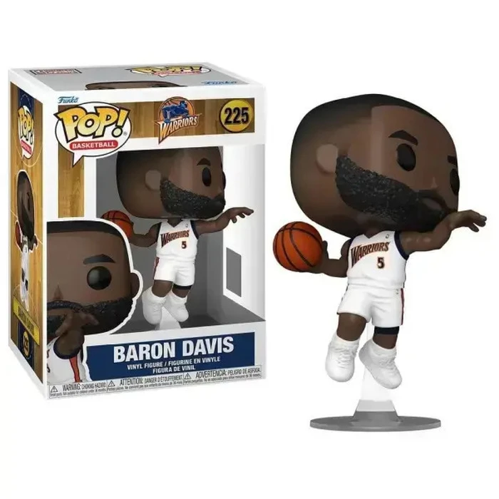 Funko Pop Basketball Warriors Baron Davis Vinyl Figure