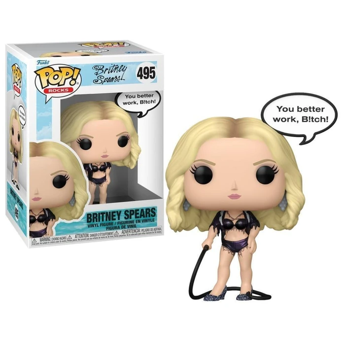 Funko Pop! Rocks Britney Spears You Better Work Vinyl Figure