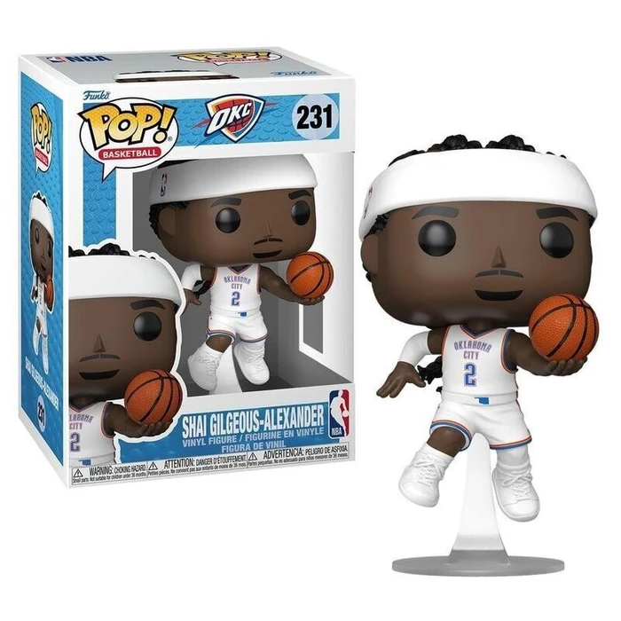 Funko Φιγούρα Βινυλίου Basketball Oklahoma City Thunder Shai Gilgeous Alexander Association Edition Jersey 231