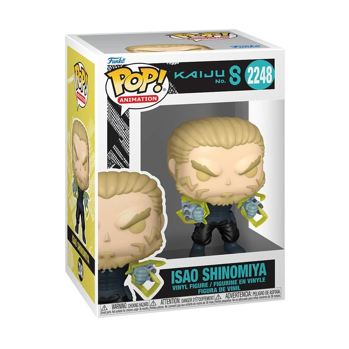 Funko Pop Animation Kaiju No. 8 Isao Shinomiya Vinyl Figure
