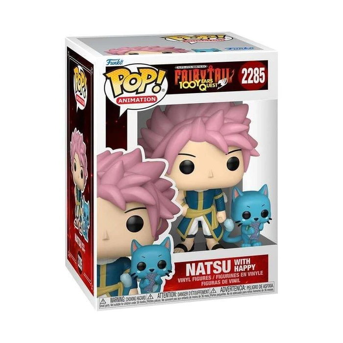 Funko Pop! Animation: Fairy Tail - Natsu with Happy #2285 (FNK06425)