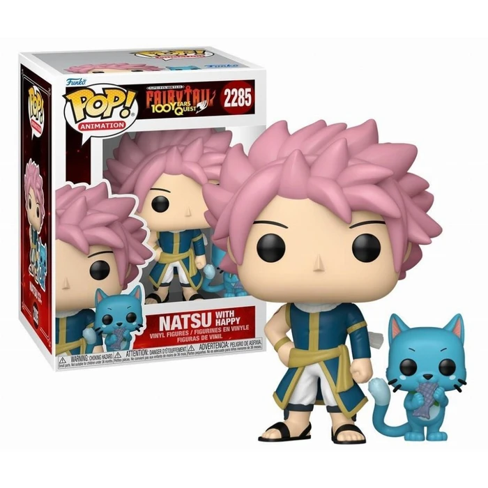 Funko Pop! Animation: Fairy Tail - Natsu with Happy #2285 (FNK06425)