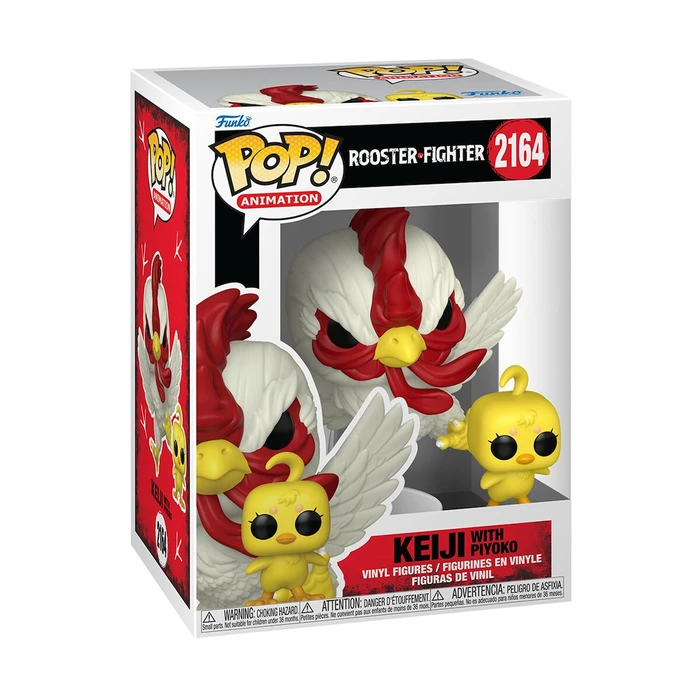 Funko Pop Animation Rooster Fighter Keiji with Piyoko 2164