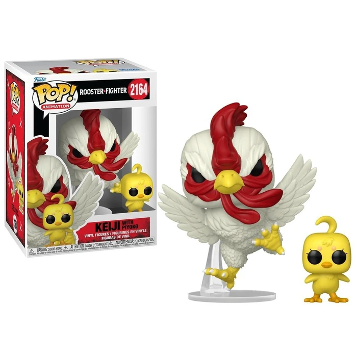 Funko Pop Animation Rooster Fighter Keiji with Piyoko 2164