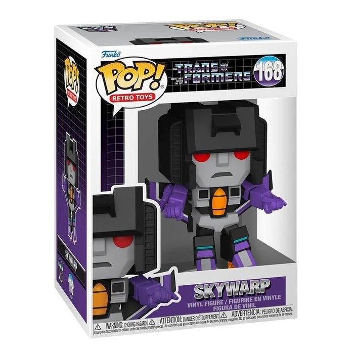 Funko Pop Retro Toys Transformers Skywarp Vinyl Figure