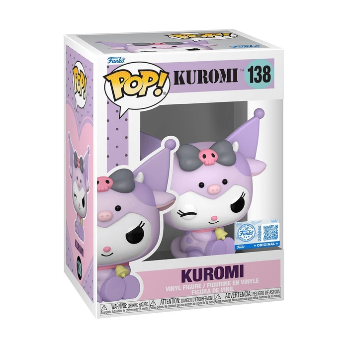 Funko Pop Sanrio Hello Kitty Kuromi in Cow Cosplay Special Edition 138 Vinyl Figure