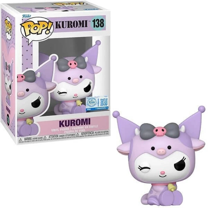 Funko Pop Sanrio Hello Kitty Kuromi in Cow Cosplay Special Edition 138 Vinyl Figure