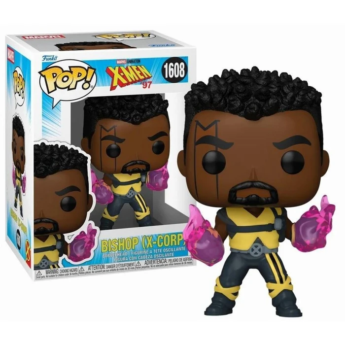 Funko Pop! Marvel Animation: X-Men '97 - Bishop (X-Corp) #1608 Bobble-Head Vinyl Figure