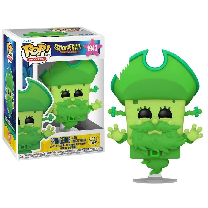 Funko Pop Movies Φιγούρα Βινυλίου SpongeBob as The Flying Dutchman Glows in The Dark