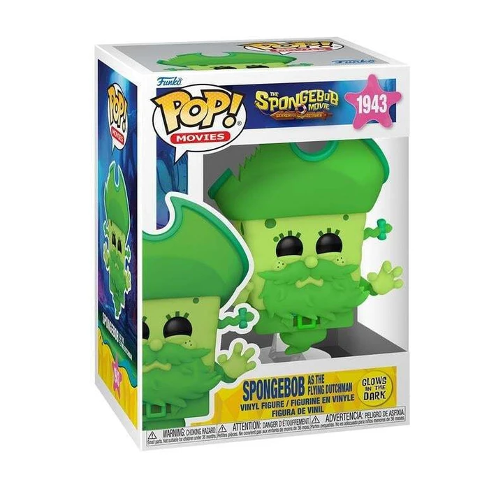 Funko Pop Movies Φιγούρα Βινυλίου SpongeBob as The Flying Dutchman Glows in The Dark