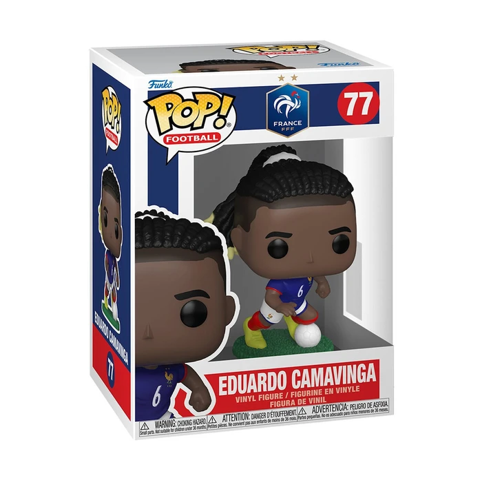 Funko Pop Football France Eduardo Camavinga Vinyl Figure