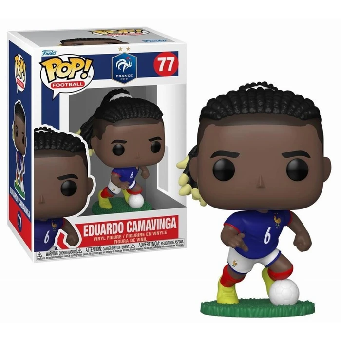 Funko Pop Football France Eduardo Camavinga Vinyl Figure