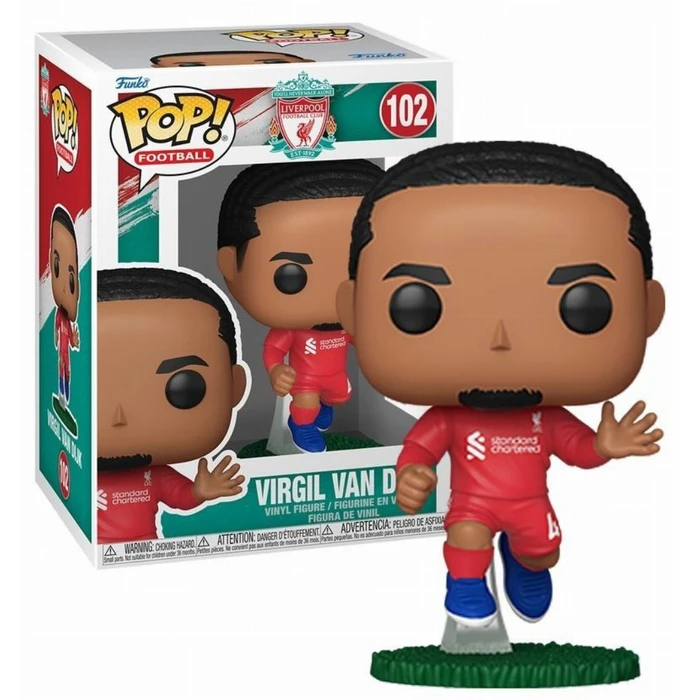 Funko Pop! Football: Liverpool Football Club - Virgil Van Dijk #102 Βινυλική Φιγούρα