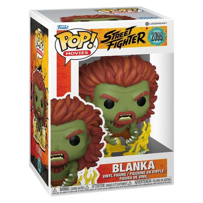 Funko Pop! Movies: Street Fighter - Blanka #2099 Βινύλιο Φιγούρα