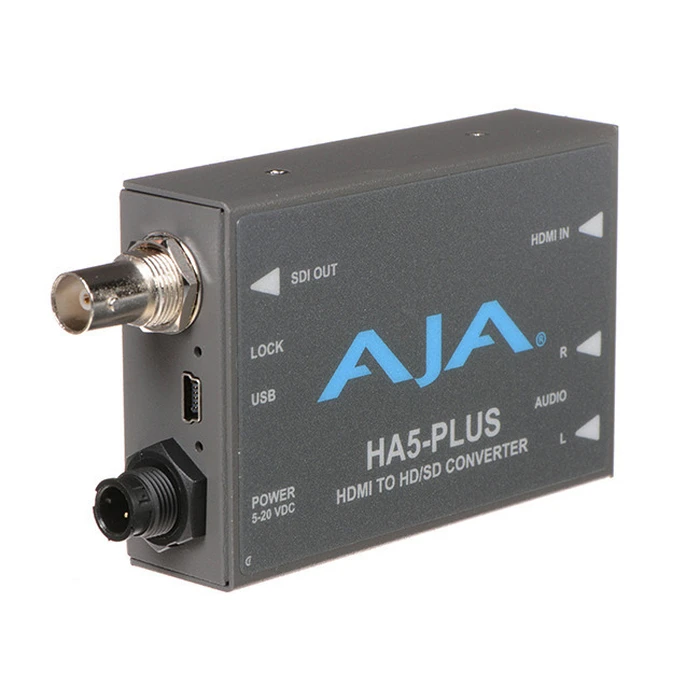 AJA HA5-Plus Active Video Converter (Grey)