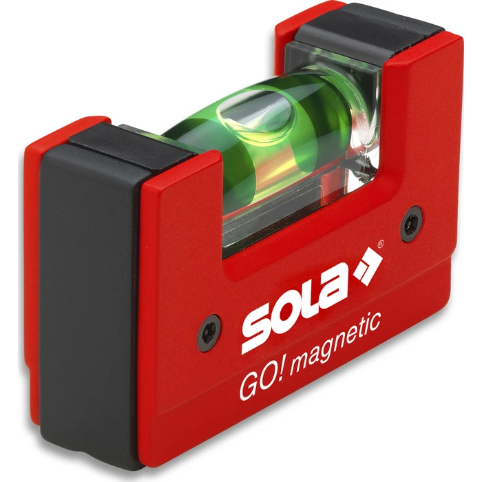 Sola Go! Magnetic Plastic Spirit Level with 1 Vial