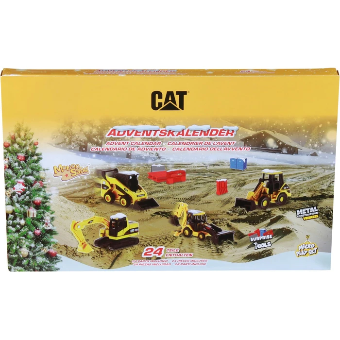 Advent Calendar - Cat® Micro (Carrera) - Collectible Micro Cars Set