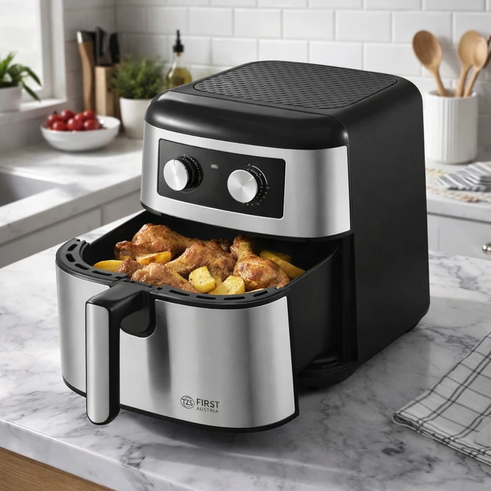 Air Fryer FIRST AUSTRIA FA-5053-7 8L 1700W Mechanical Controls Quiet Operation