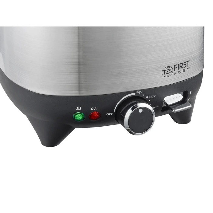 FIRST AUSTRIA Φριτέζα FA-5058-3 2,5L 1600W με Παράθυρο Ελέγχου και Αφαιρούμενο Δοχείο Λαδιού Μαύρη