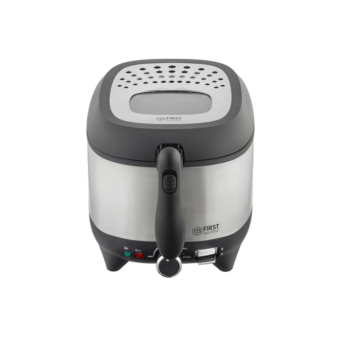 FIRST AUSTRIA Φριτέζα FA-5058-3 2,5L 1600W με Παράθυρο Ελέγχου και Αφαιρούμενο Δοχείο Λαδιού Μαύρη