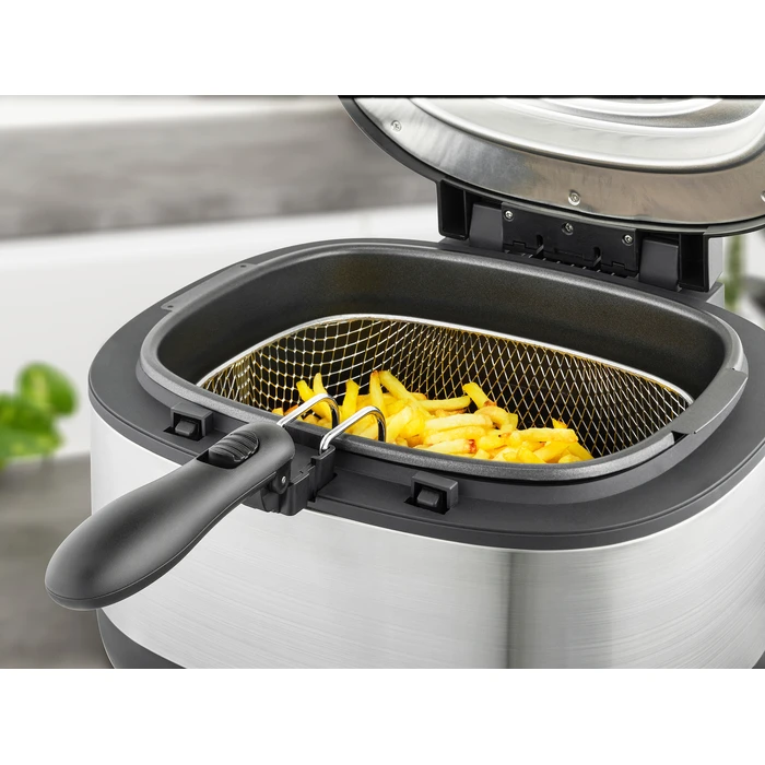 FIRST AUSTRIA Φριτέζα FA-5058-4 3,5L 1800W Μαύρη Inox