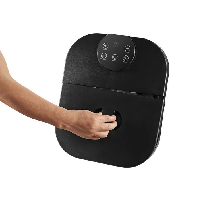 FIRST AUSTRIA Υδρομασάζ Ποδιών Πτυσσόμενο 500W με Ψηφιακό Έλεγχο Θερμοκρασίας και Ρολά Μασάζ Μαύρο Λευκό